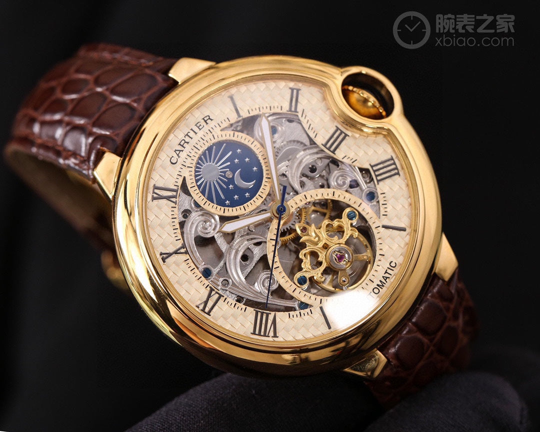 BALLON BLEU 43 SKELETON MOONPHASE TOURBILLON