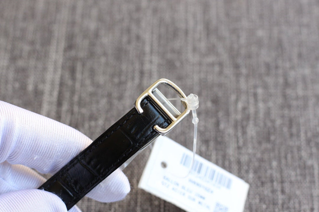 BALLON BLEU 28MM QUARTZ BLACK LEATHER