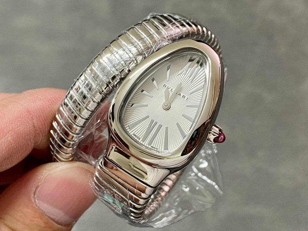 SERPENTI SPIGA SILVER GREY DIAL