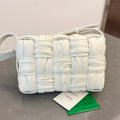 CASSETTE 28 IN WHITE SOFT LAMBSKIN
