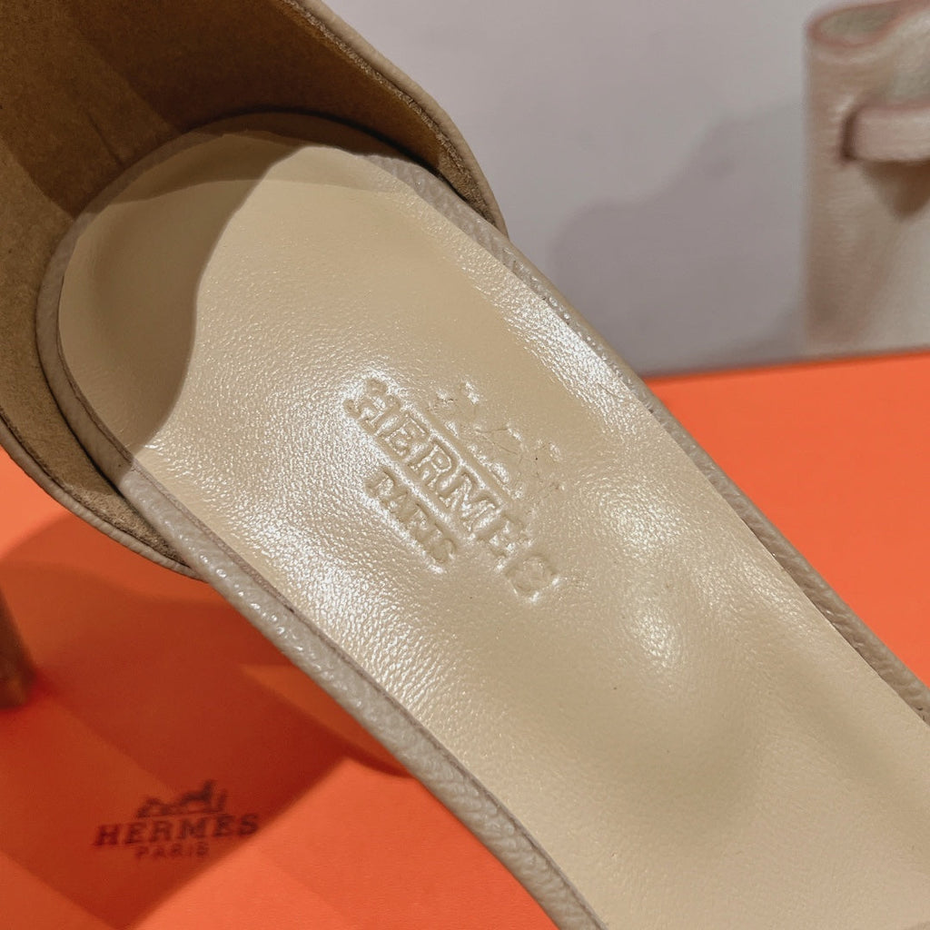 PREMIERE 105 SANDAL IN SAND BROWN CALFSKIN