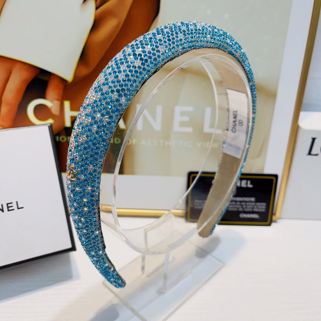 SKY BLUE CRYSTAL HAIRBAND 925617