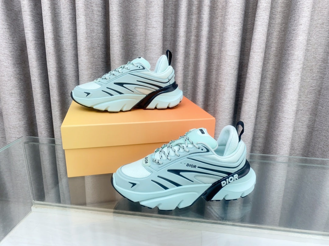 B44 BLADE SNEAKER POWDER BLUE TECHNICAL MESH AND TECHNICAL FABRIC