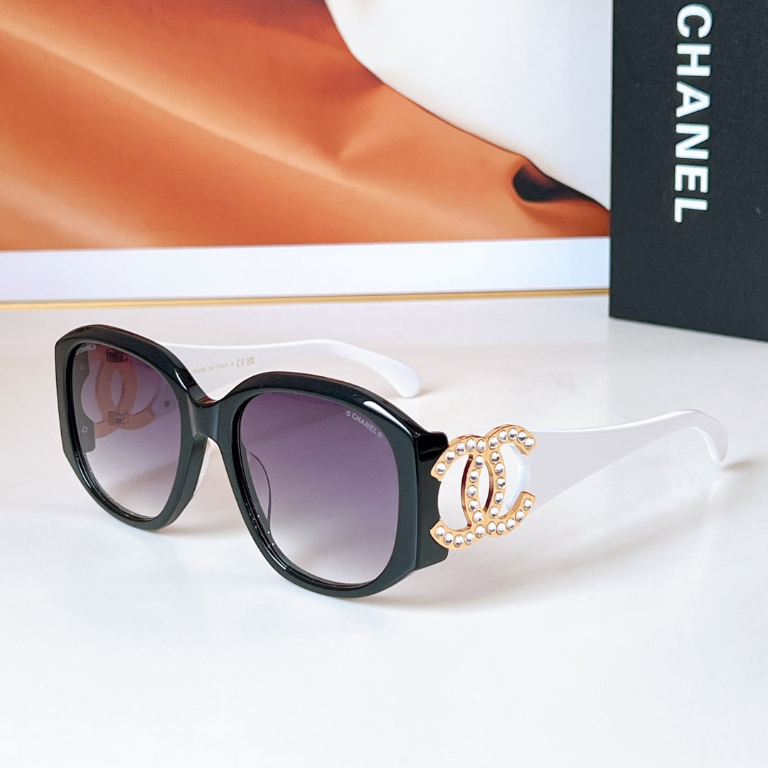 CAT EYE SUNGLASSES A71498 IN ACETATE METAL LOGO