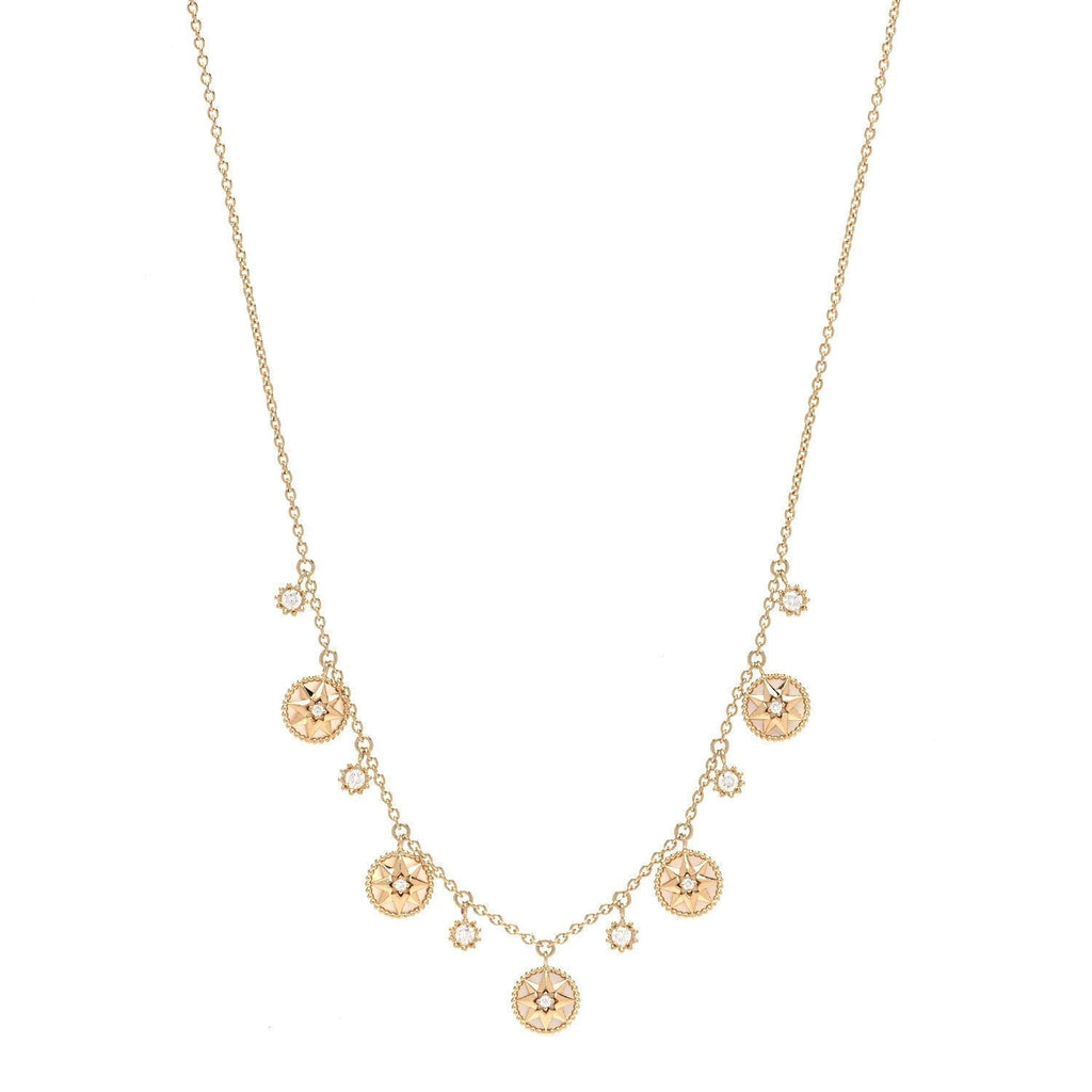 ROSE VENTS 5 MOTIF NECKLACE