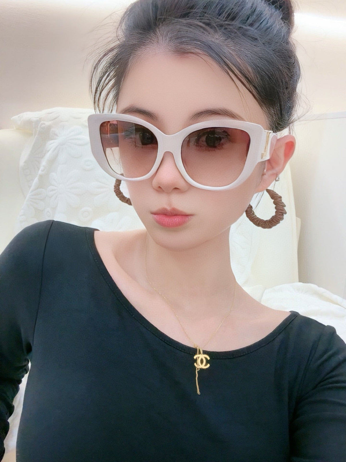 CAT EYE SUNGLASSES 2614 IN ACETATE