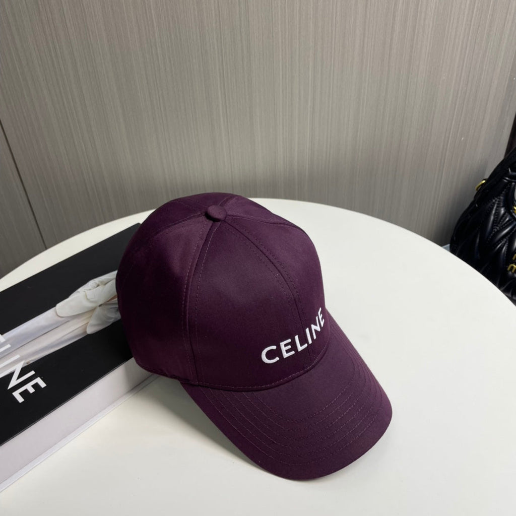 BASEBALL CAP MODEL 650708 IN WINE PURPLE COTTON
