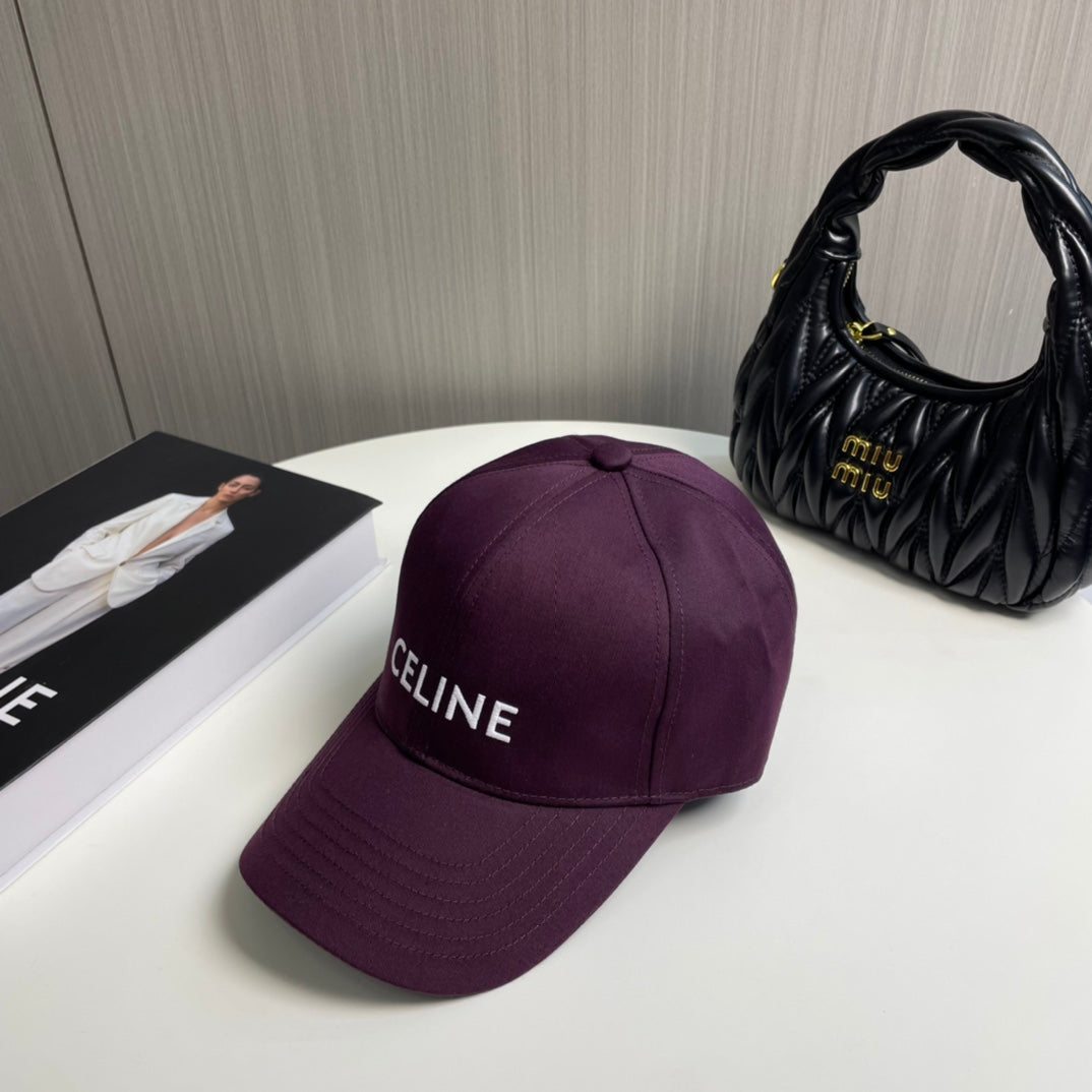 BASEBALL CAP MODEL 650708 IN WINE PURPLE COTTON