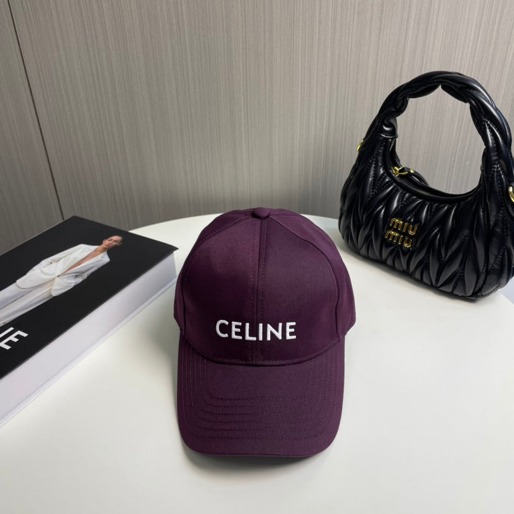 BASEBALL CAP MODEL 650708 IN WINE PURPLE COTTON