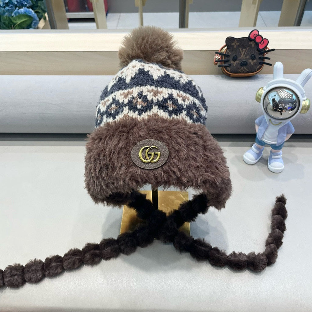 BEANIE HAT IN COLORFUL WOOL 400960