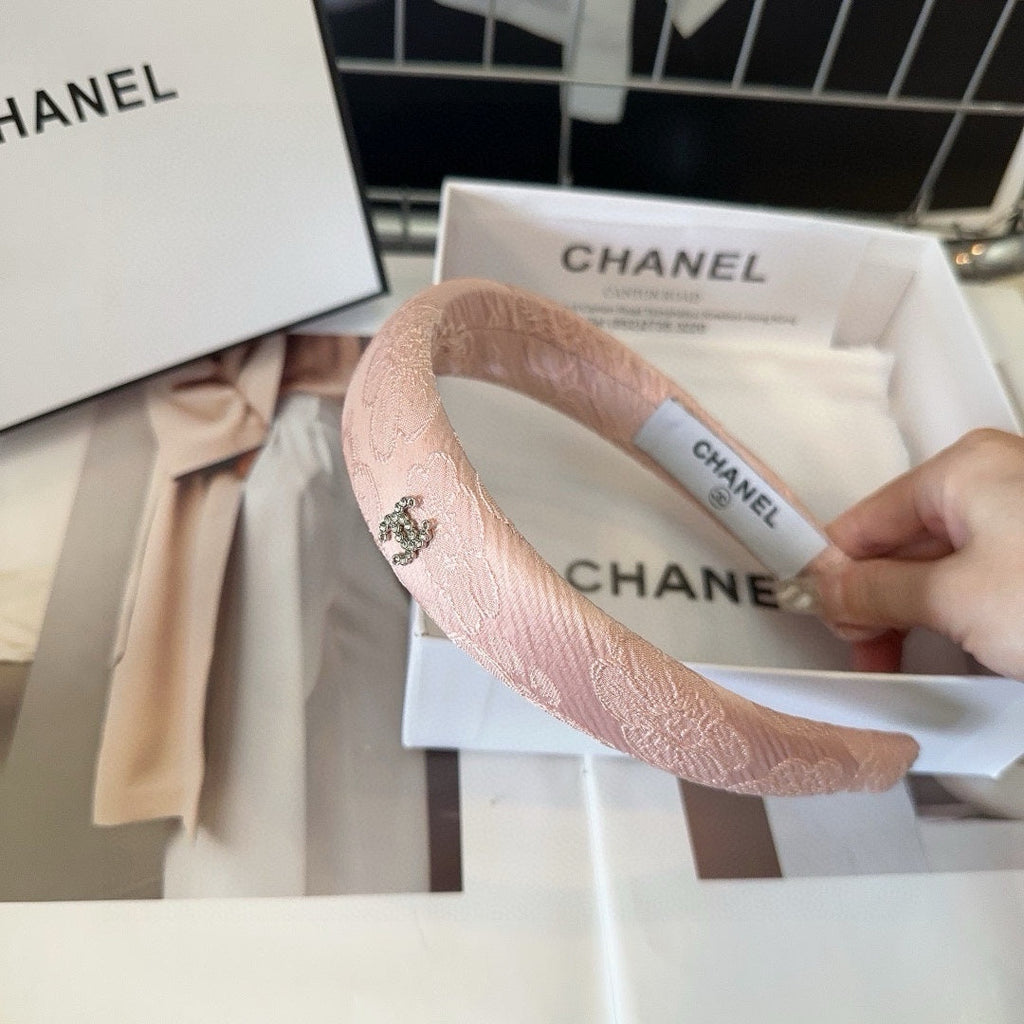 ROSE PINK SILK HAIRBAND 410881