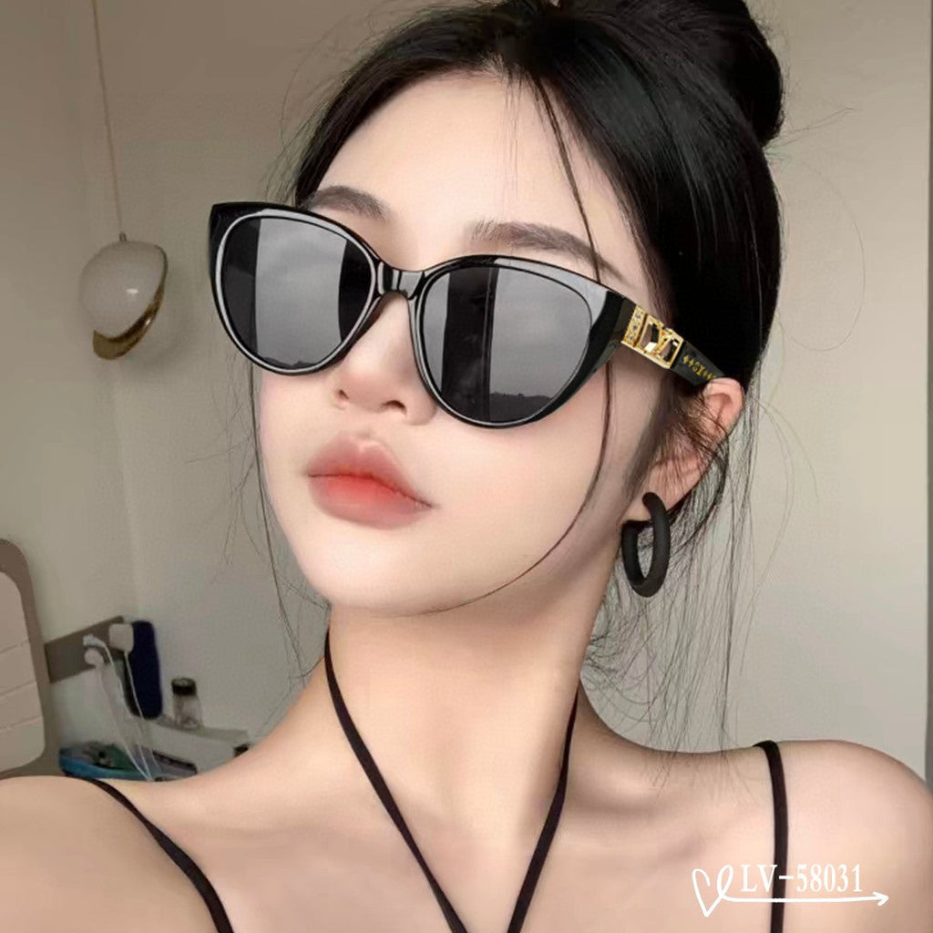 CAT EYE SUNGLASSES 58031 IN ACETATE