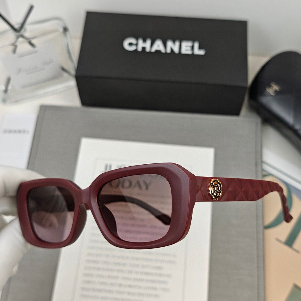 RECTANGULAR SUNGLASSES 55149 IN ACETATE