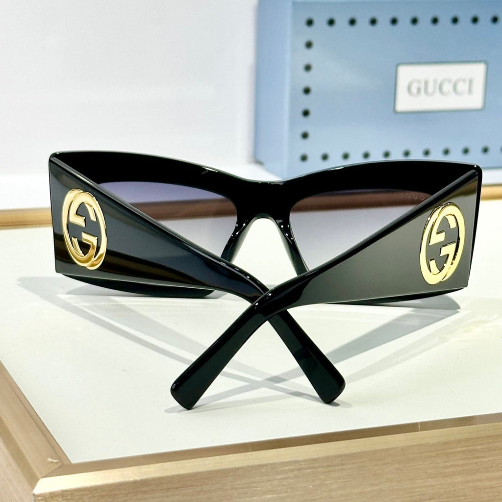 RECTANGULAR FRAME SUNGLASSES GG1842S IN ACETATE