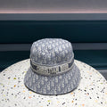 BUCKET HAT IN BLUE GRAY COTTON 429924