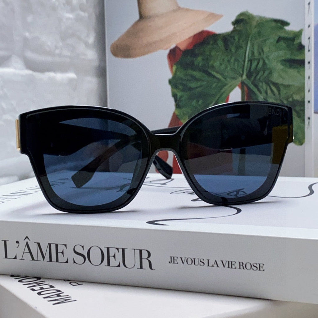 ROMA SQUARE FRAME SUNGLASSES 542083 IN ACETATE