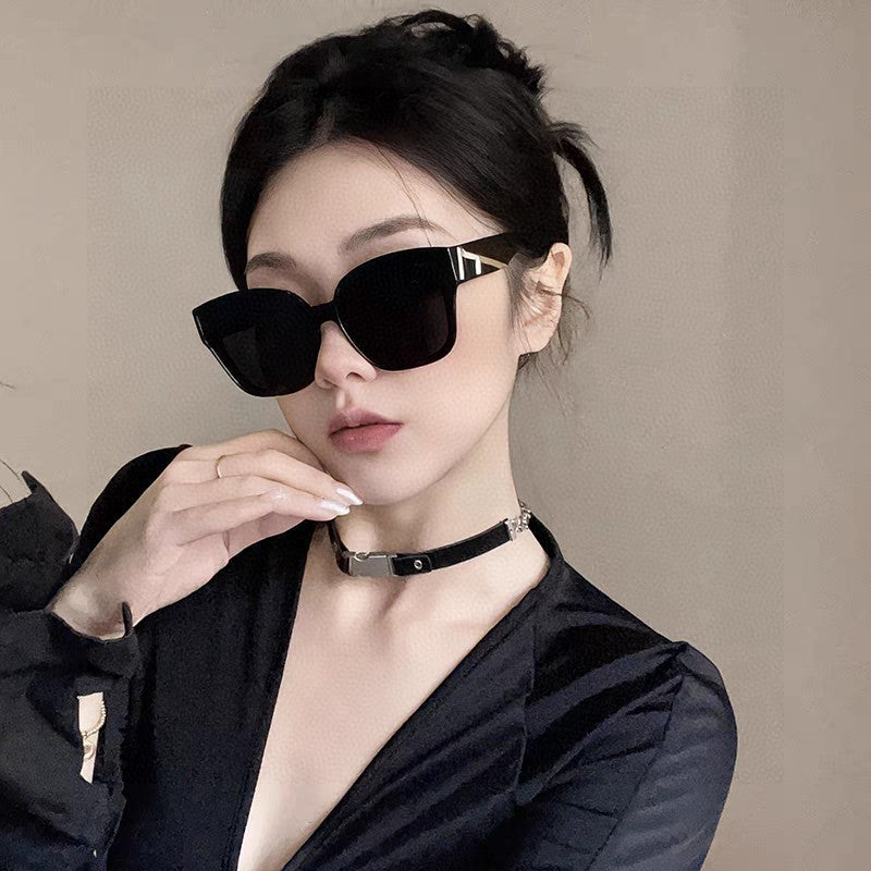 ROMA SQUARE FRAME SUNGLASSES 542083 IN ACETATE
